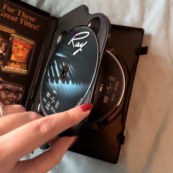 Ray (DVD, 2005, Full Frame) Disc Tested, Working - Picture 3 of 3